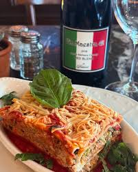 Via Maestra 42 signature dishes Lasagna ClassicaRavioli di Zucca (Pumpkin Ravioli)Panini﻿﻿﻿